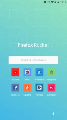 Firefox Lite android App screenshot 3